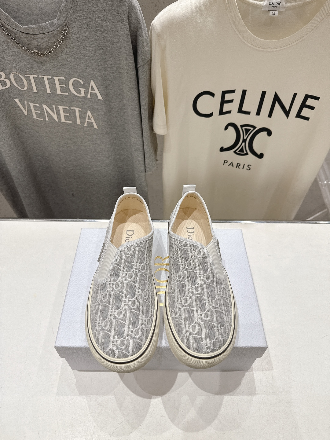 高版本出厂 情侣款  Dior/迪奥D家F019 2026ss新款时尚刺绣一脚蹬乐福鞋休闲鞋原版购入开发