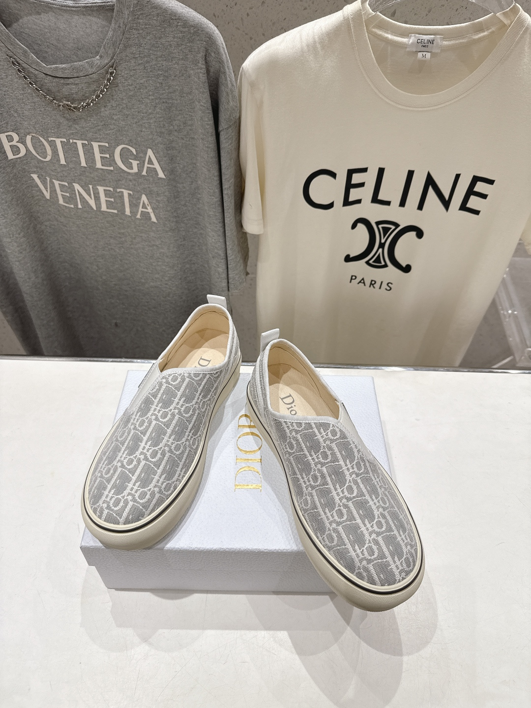 高版本出厂 情侣款  Dior/迪奥D家F019 2026ss新款时尚刺绣一脚蹬乐福鞋休闲鞋原版购入开发