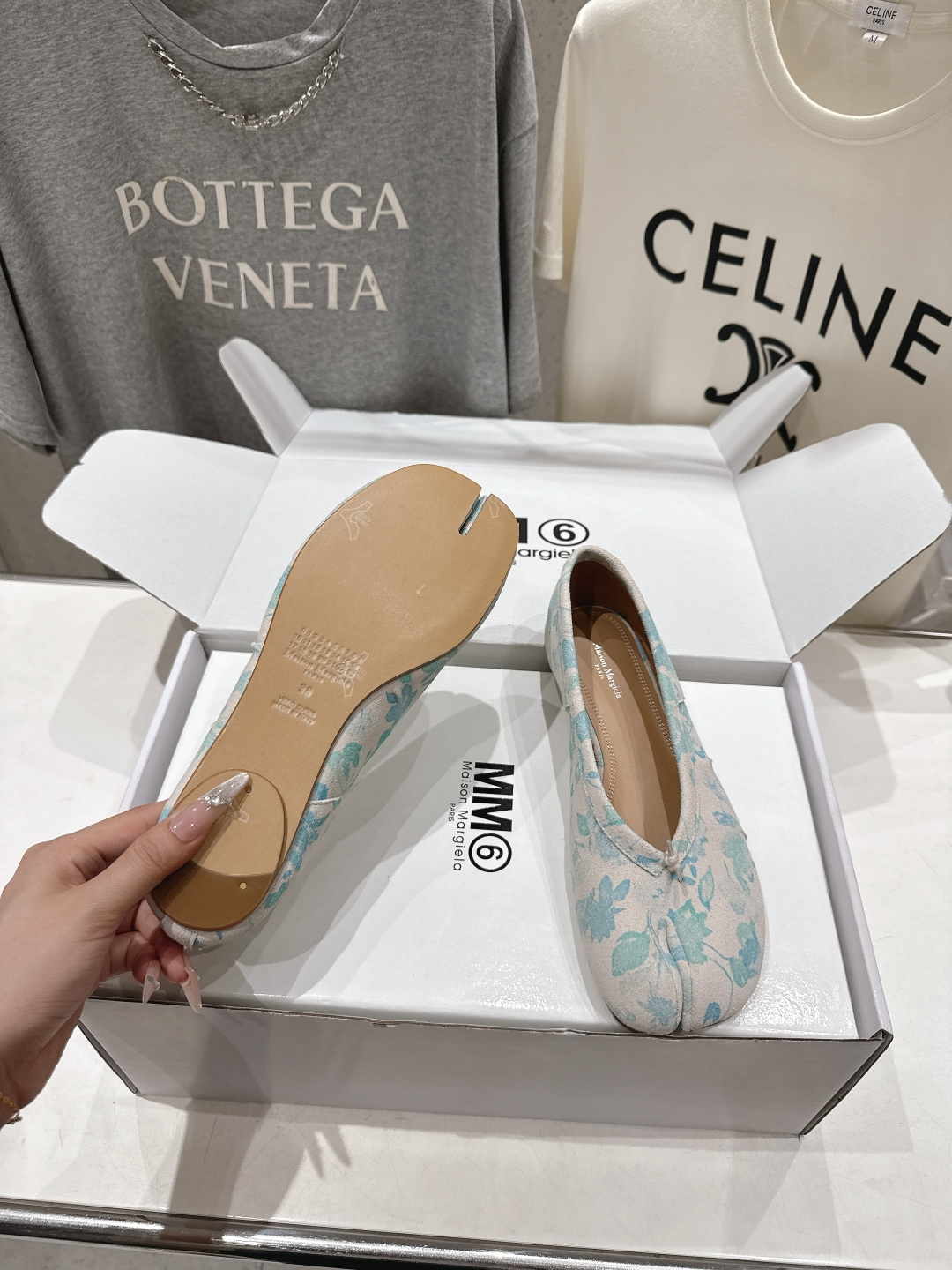 高版本出厂 【Maison Margiela】MM6马吉拉2026ss新品夏季平底分趾鞋玛丽珍单鞋～夏季