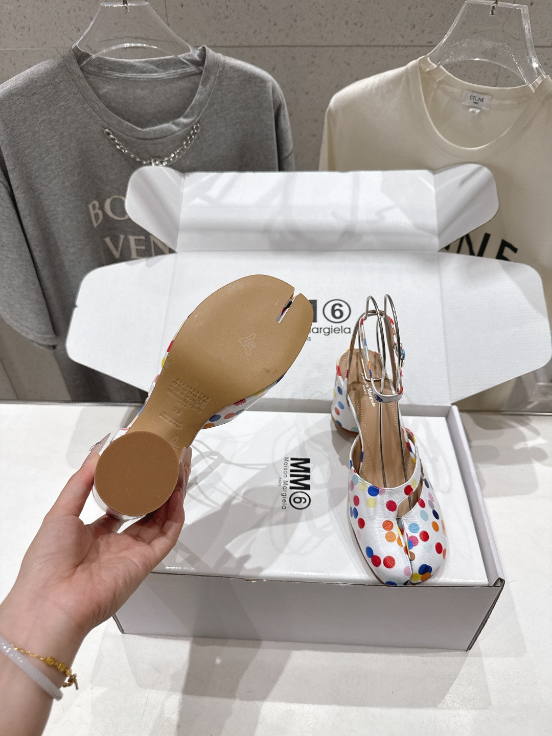 高版本出厂 【Maison Margiela】MM6马吉拉2026ss新品夏季高跟分趾鞋凉鞋～夏季百搭款