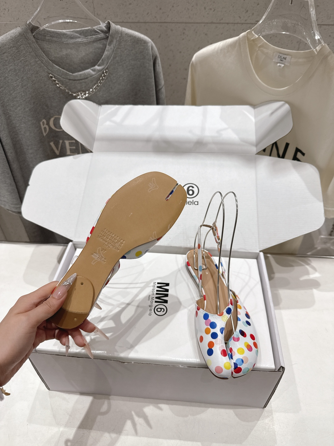 高版本出厂 【Maison Margiela】MM6马吉拉2026ss新品夏季平底分趾鞋凉鞋～夏季百搭款