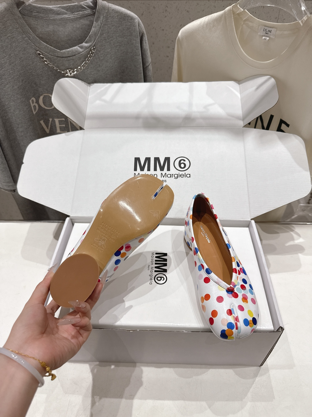 高版本出厂 【Maison Margiela】MM6马吉拉2026ss新品夏季分趾鞋玛丽珍单鞋～夏季百搭