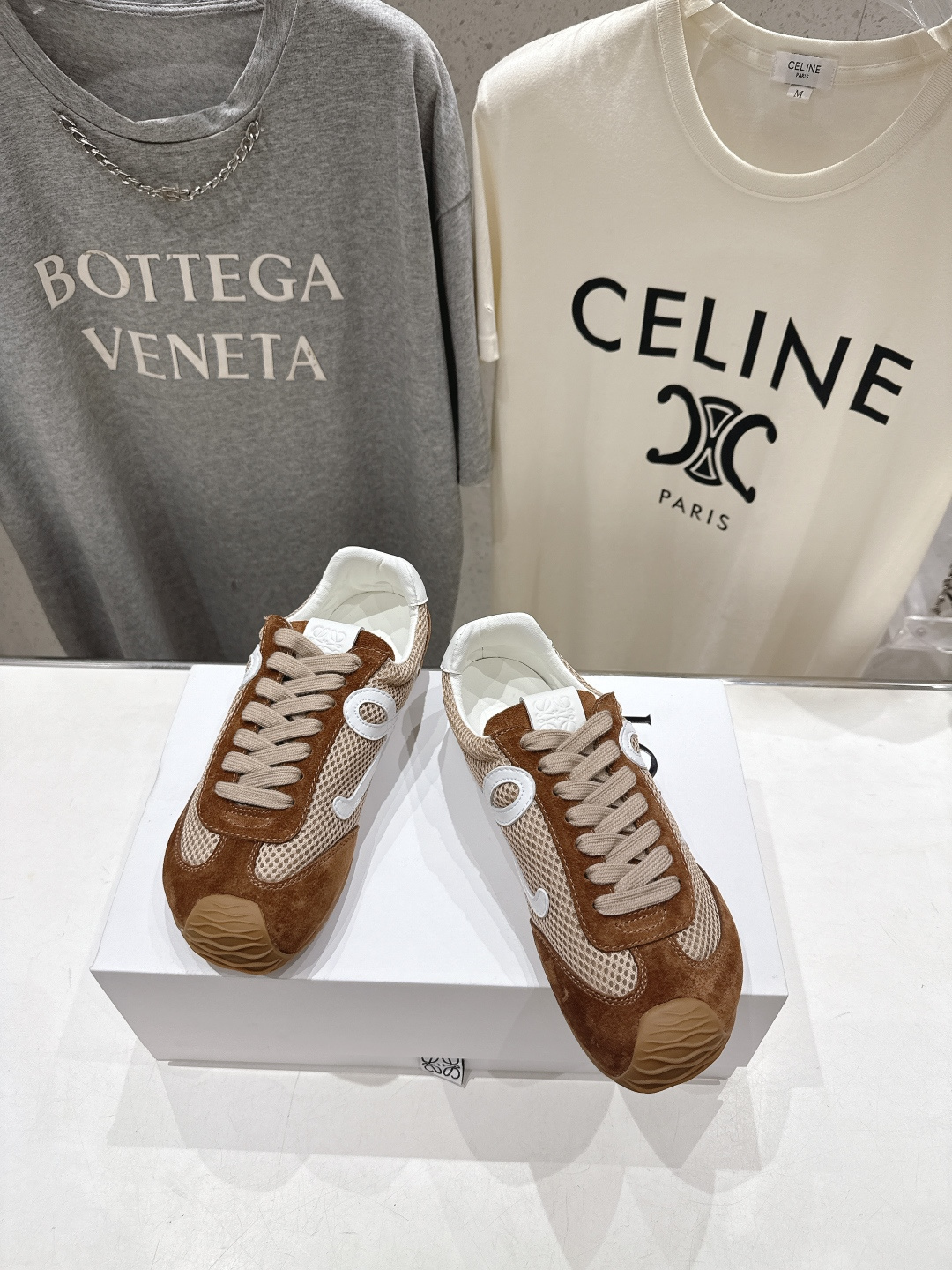 高版本出厂 网面 男码+10 LOEWE罗意威二代Ballet Runner升级2.0给足界一些震撼，2