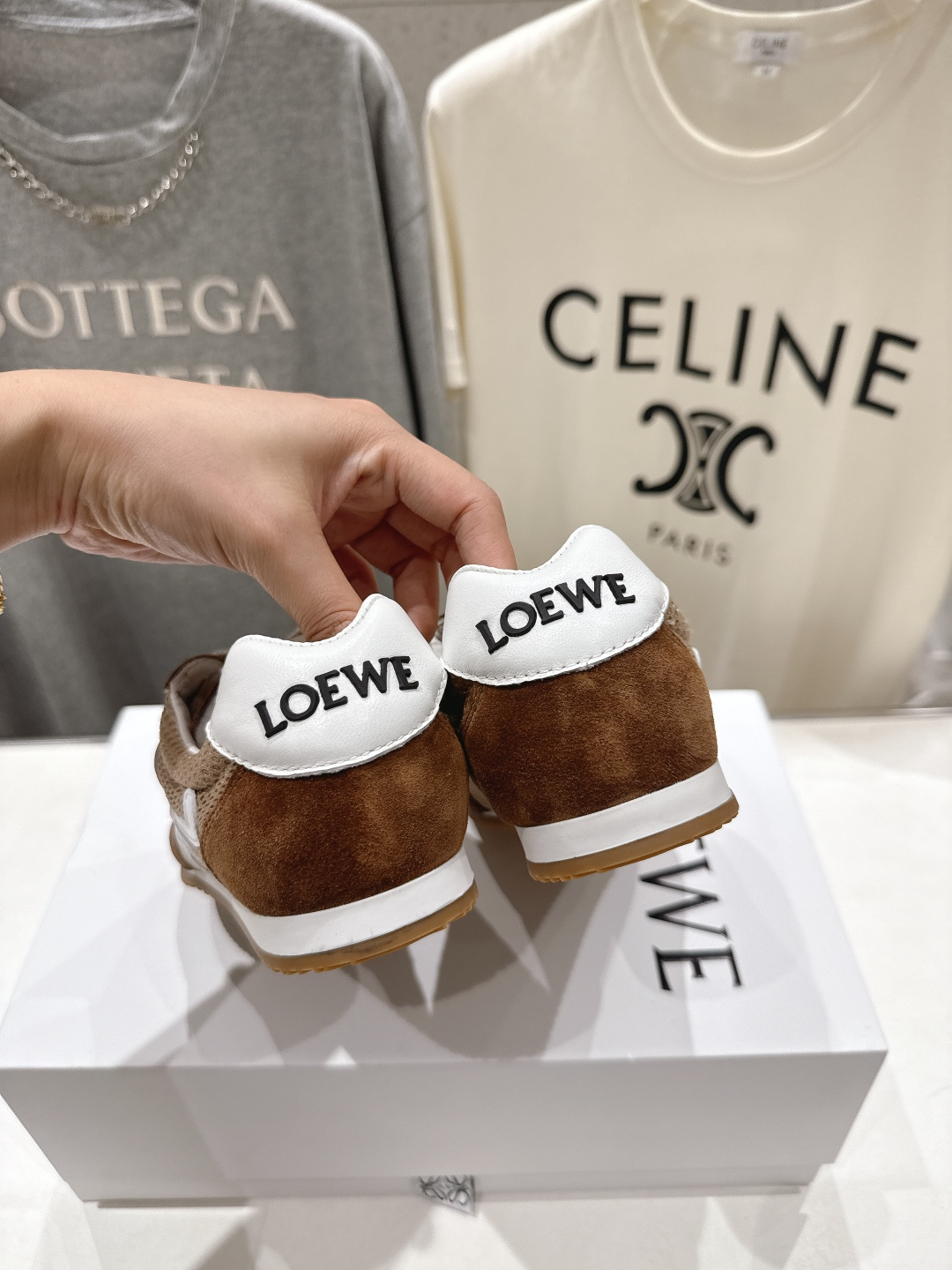 高版本出厂 网面 男码+10 LOEWE罗意威二代Ballet Runner升级2.0给足界一些震撼，2