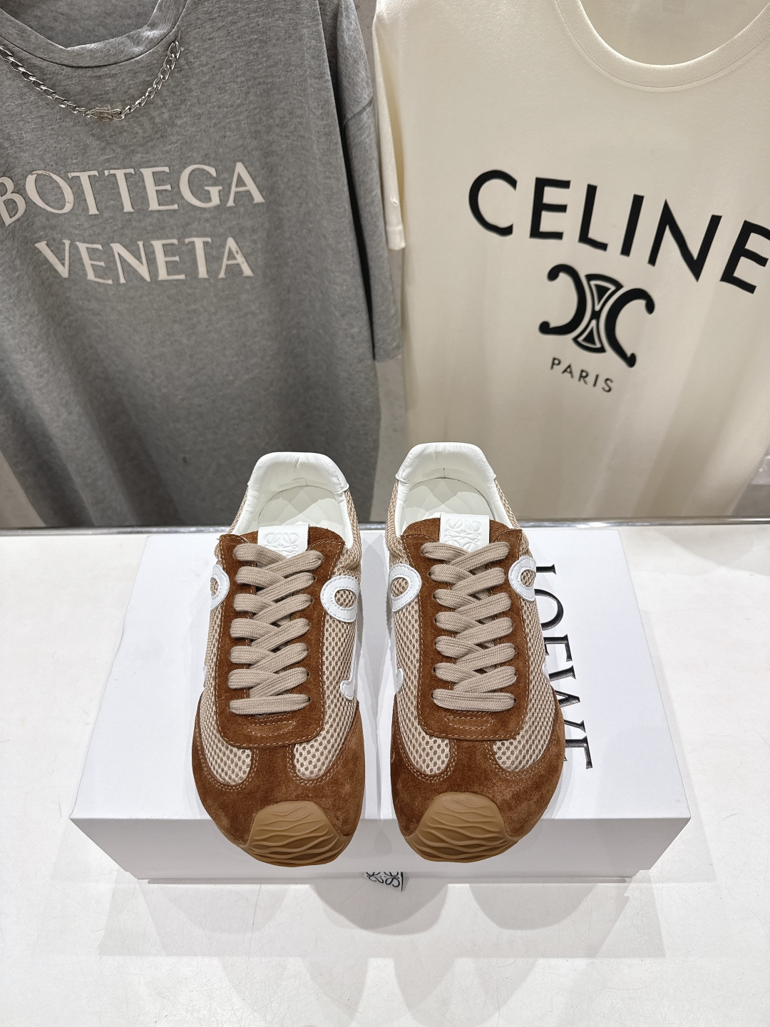 高版本出厂 网面 男码+10 LOEWE罗意威二代Ballet Runner升级2.0给足界一些震撼，2