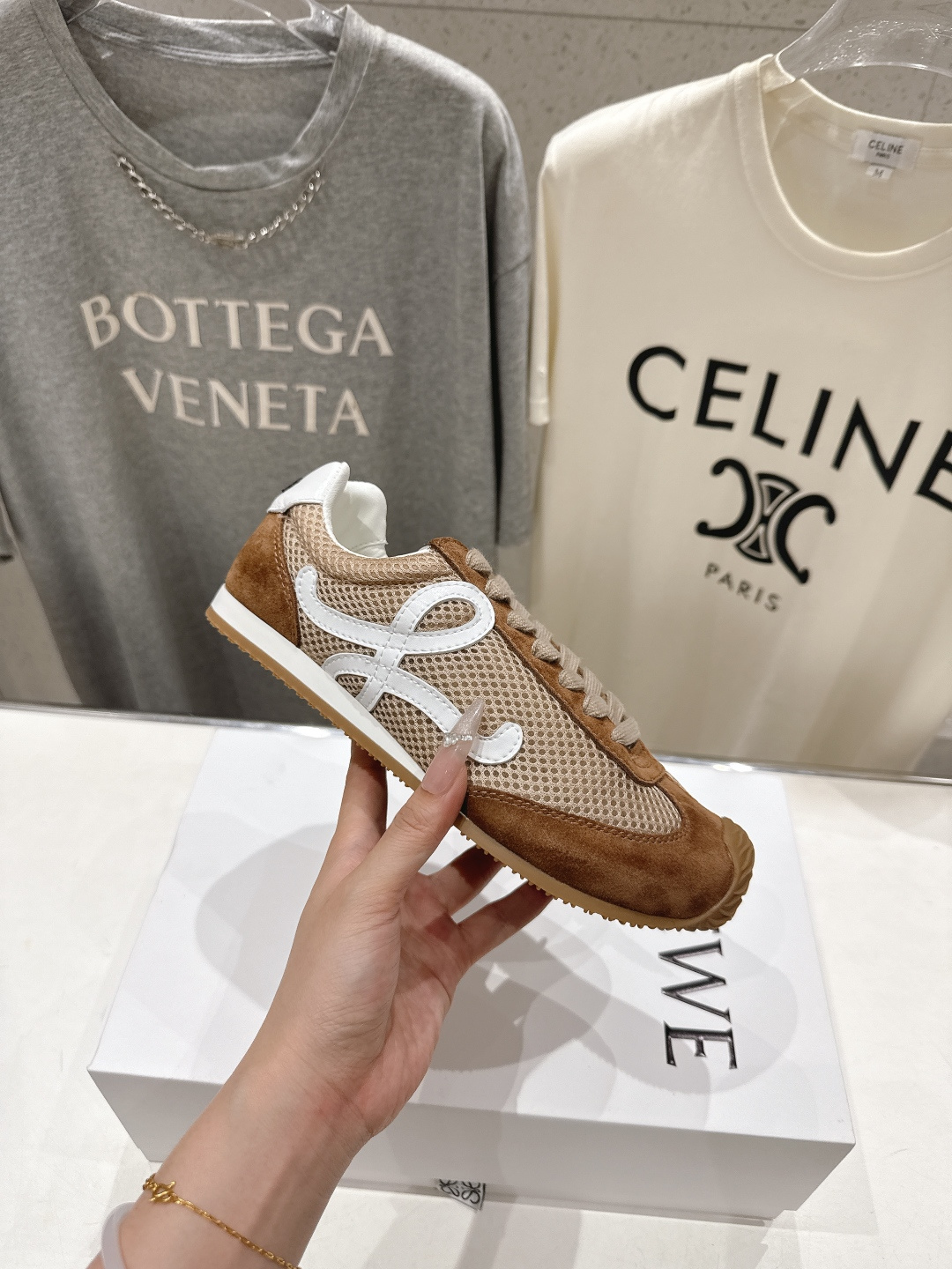 高版本出厂 网面 男码+10 LOEWE罗意威二代Ballet Runner升级2.0给足界一些震撼，2