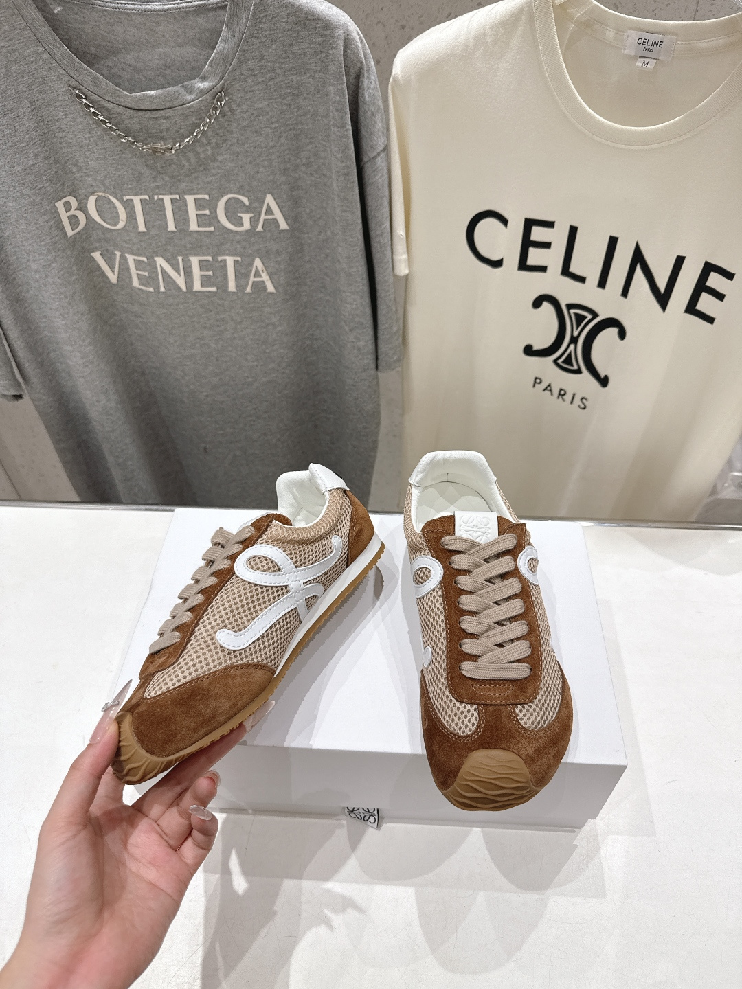 高版本出厂 网面 男码+10 LOEWE罗意威二代Ballet Runner升级2.0给足界一些震撼，2