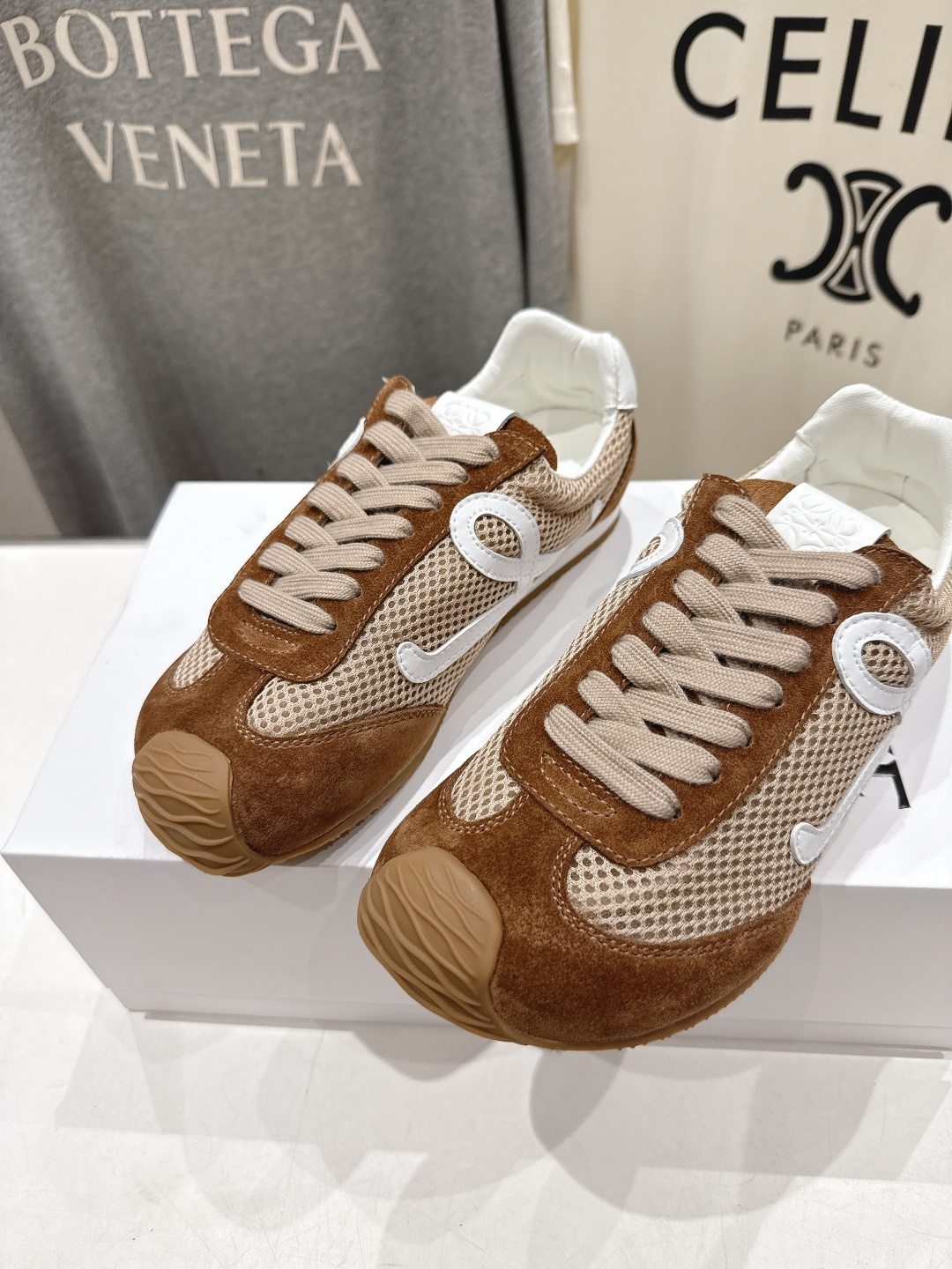 高版本出厂 网面 男码+10 LOEWE罗意威二代Ballet Runner升级2.0给足界一些震撼，2