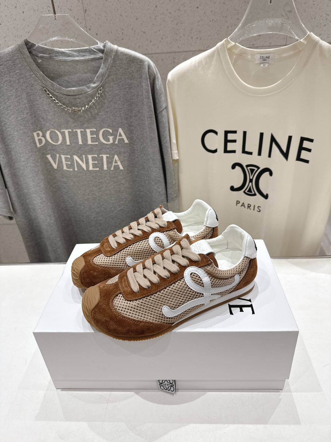 高版本出厂 网面 男码+10 LOEWE罗意威二代Ballet Runner升级2.0给足界一些震撼，2