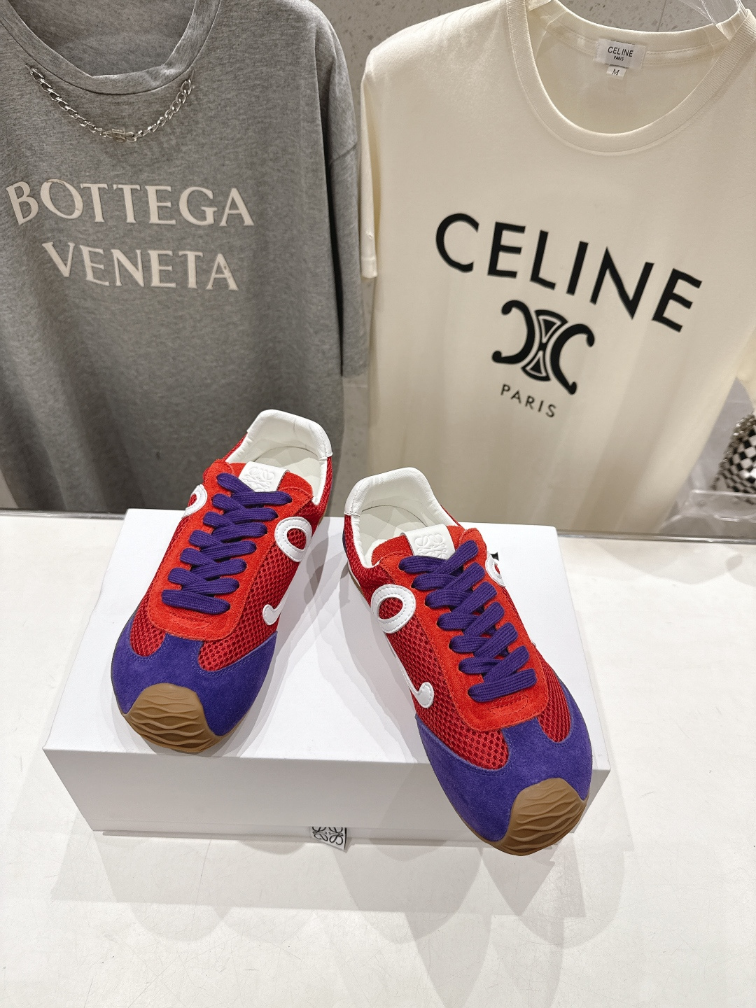 高版本出厂 网面 男码+10 LOEWE罗意威二代Ballet Runner升级2.0给足界一些震撼，2