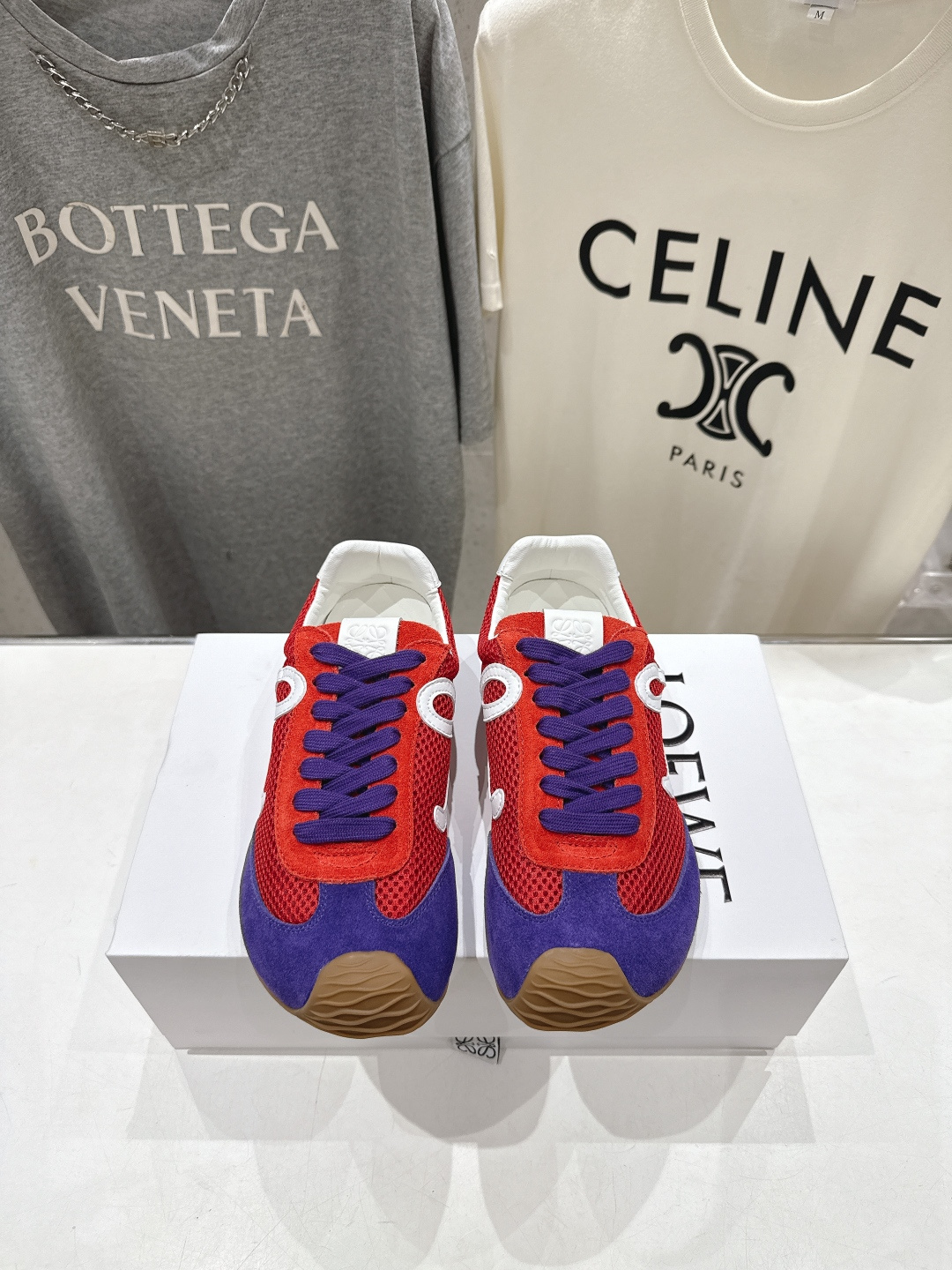 高版本出厂 网面 男码+10 LOEWE罗意威二代Ballet Runner升级2.0给足界一些震撼，2
