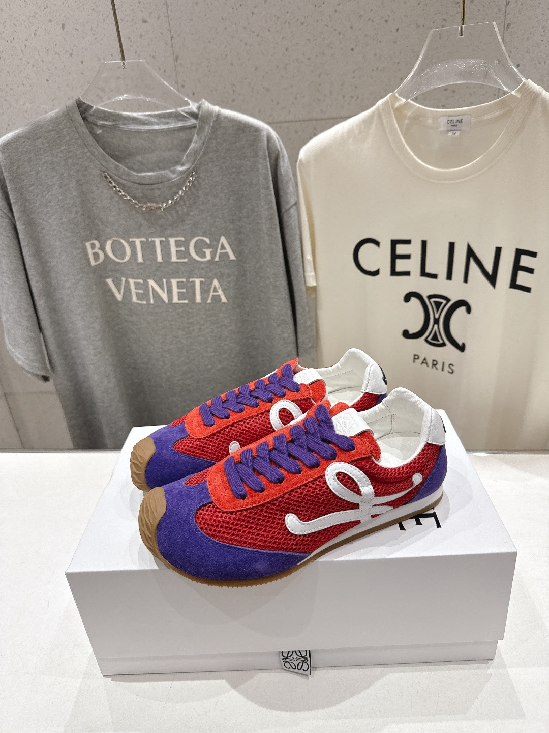 高版本出厂 网面 男码+10 LOEWE罗意威二代Ballet Runner升级2.0给足界一些震撼，2