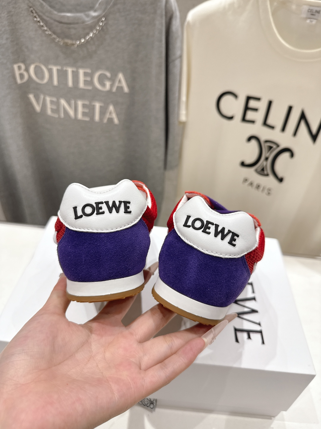 高版本出厂 网面 男码+10 LOEWE罗意威二代Ballet Runner升级2.0给足界一些震撼，2