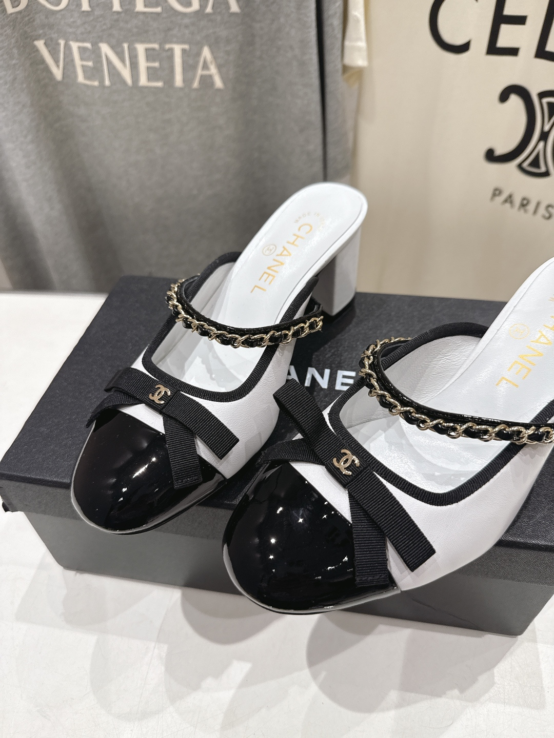 高版本出厂  chanel*香奈儿F016 小香2026ss夏季新款高跟拖鞋🆕时尚百搭系列～深受各界美女