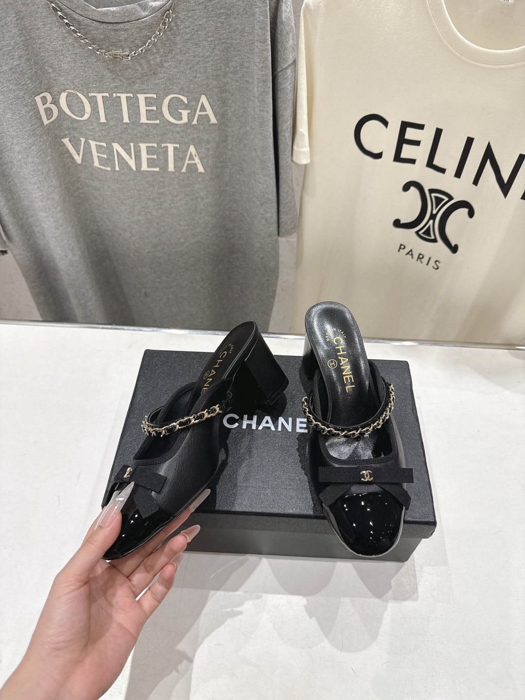 高版本出厂  chanel*香奈儿F016 小香2026ss夏季新款高跟拖鞋🆕时尚百搭系列～深受各界美女