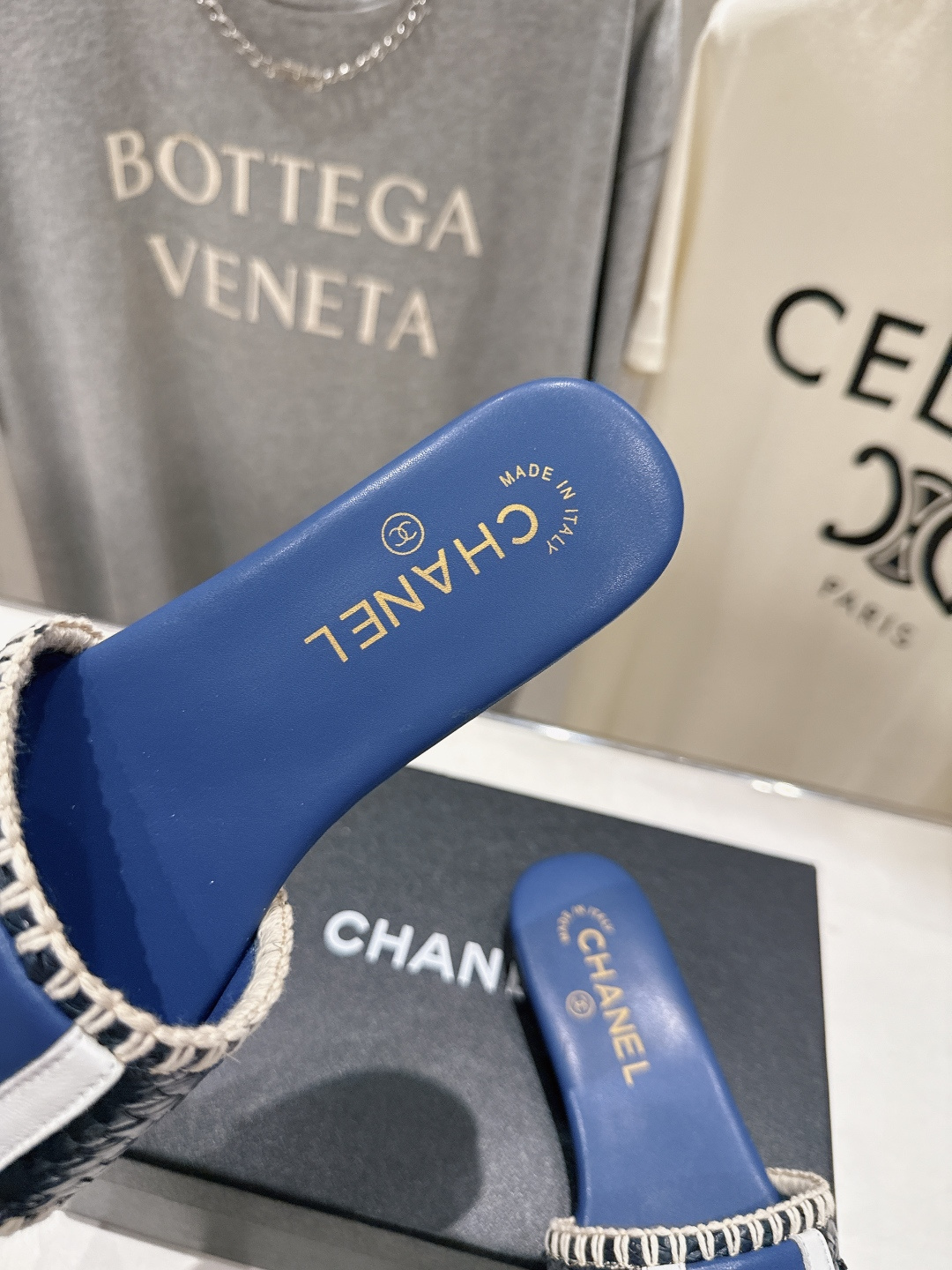 高版本出厂  CHANEL*香奈儿F016 小香2026/𝐒𝐒 𝐧𝐞𝐰夏季新品编织平底拖鞋这一季的拖鞋简