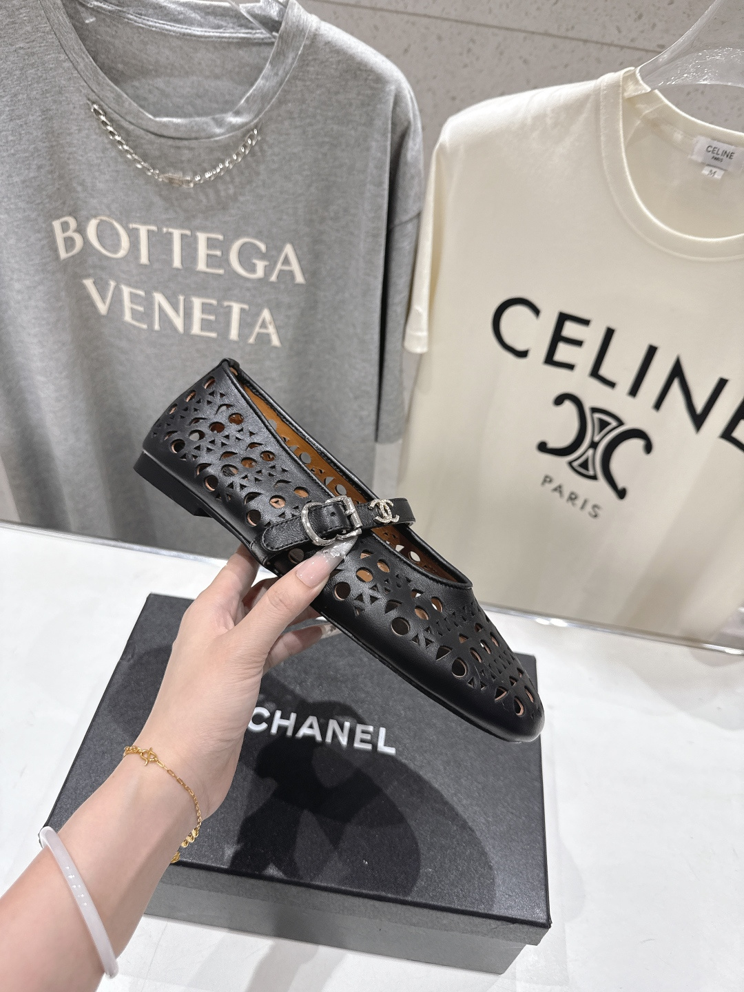 高版本出厂     🆕Chanel* 香奈儿F016 ✨小香2026ss新款玛丽珍复古平底鞋单鞋芭蕾舞鞋