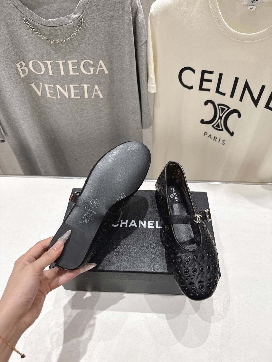 高版本出厂     🆕Chanel* 香奈儿F016 ✨小香2026ss新款玛丽珍复古平底鞋单鞋芭蕾舞鞋