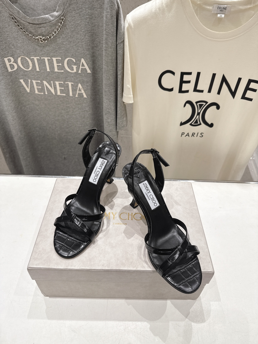 高版本出厂  JIMMY CHOO*｜JC/吉米周2026ss新款简约仙女风高跟鞋凉鞋原版套楦，完美的线