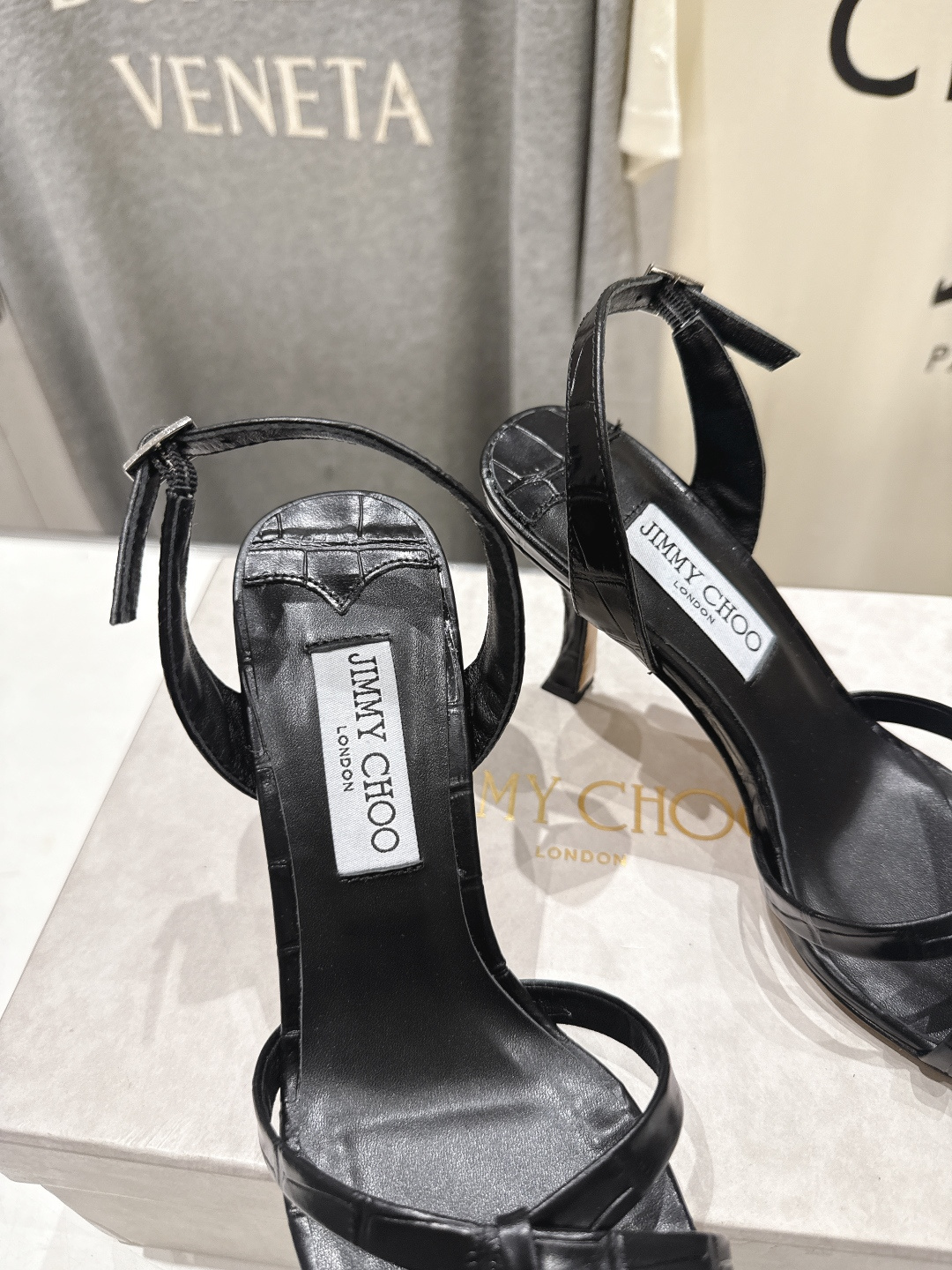 高版本出厂  JIMMY CHOO*｜JC/吉米周2026ss新款简约仙女风高跟鞋凉鞋原版套楦，完美的线