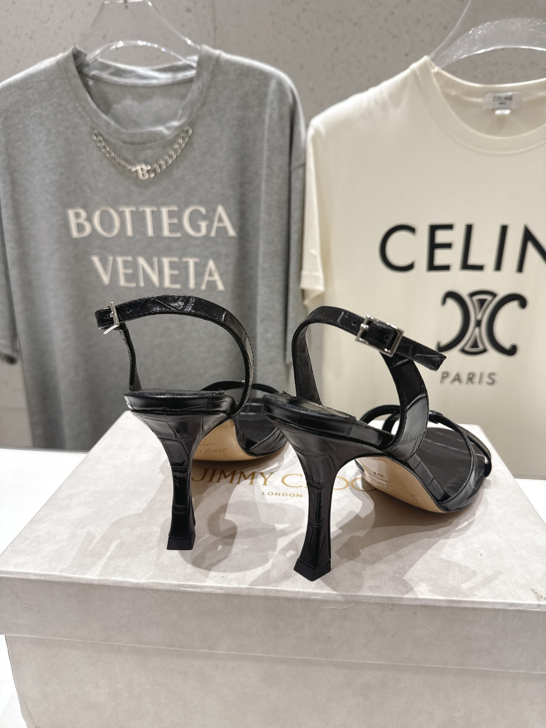 高版本出厂  JIMMY CHOO*｜JC/吉米周2026ss新款简约仙女风高跟鞋凉鞋原版套楦，完美的线