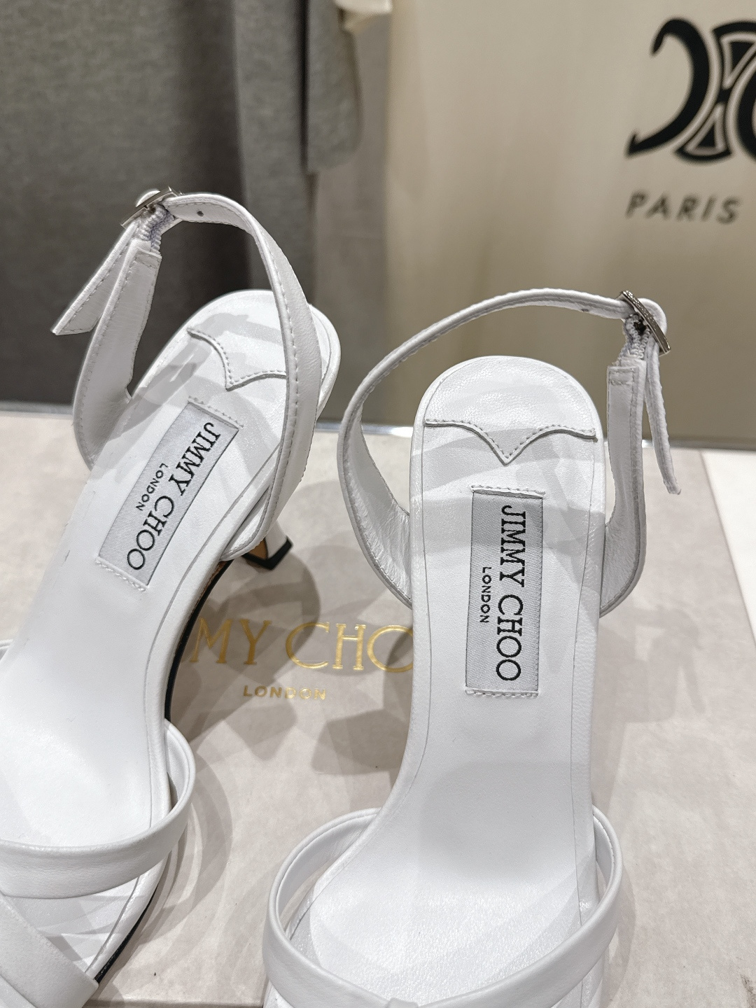 高版本出厂  JIMMY CHOO*｜JC/吉米周2026ss新款简约仙女风高跟鞋凉鞋原版套楦，完美的线