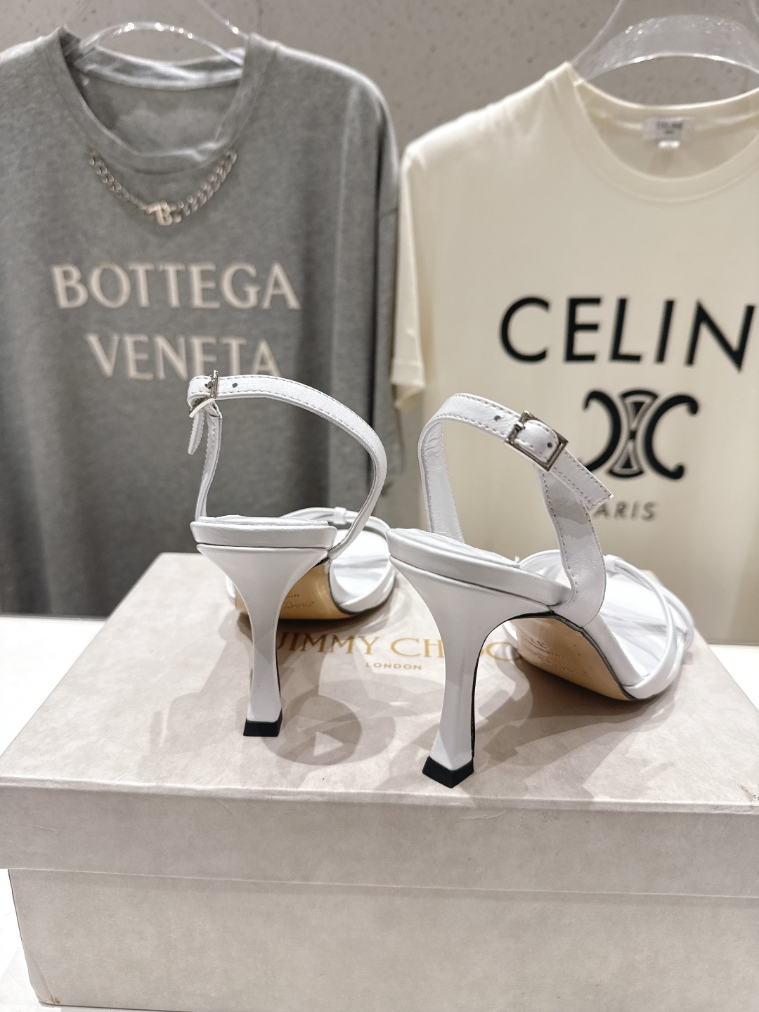 高版本出厂  JIMMY CHOO*｜JC/吉米周2026ss新款简约仙女风高跟鞋凉鞋原版套楦，完美的线