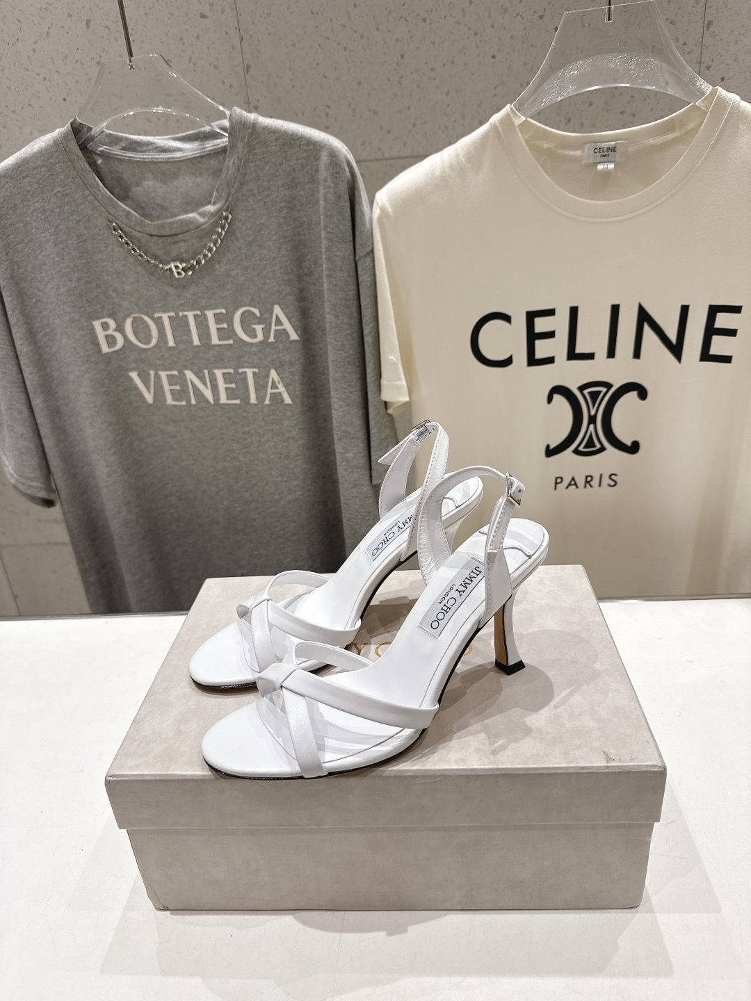 高版本出厂  JIMMY CHOO*｜JC/吉米周2026ss新款简约仙女风高跟鞋凉鞋原版套楦，完美的线