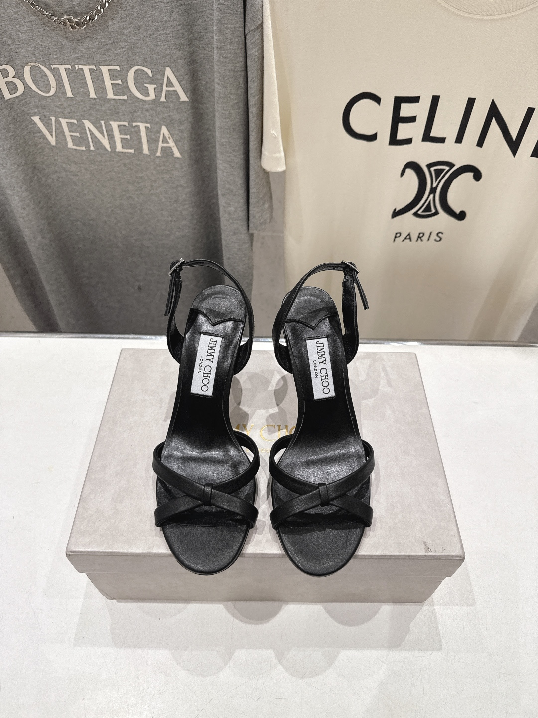 高版本出厂  JIMMY CHOO*｜JC/吉米周2026ss新款简约仙女风高跟鞋凉鞋原版套楦，完美的线
