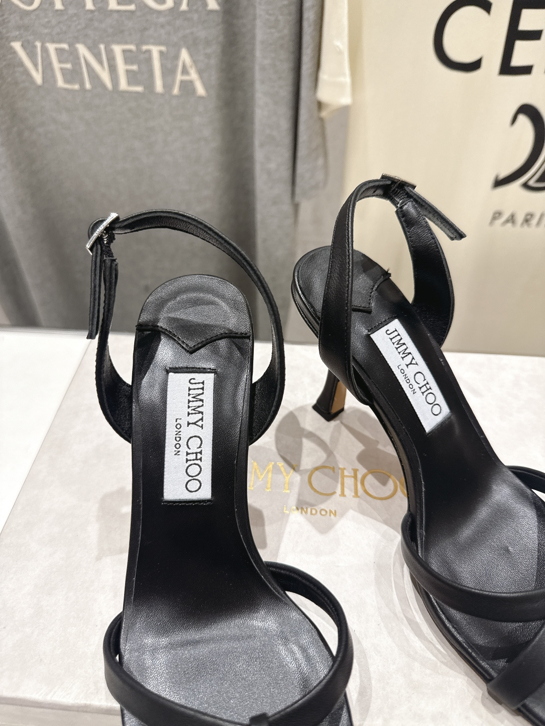 高版本出厂  JIMMY CHOO*｜JC/吉米周2026ss新款简约仙女风高跟鞋凉鞋原版套楦，完美的线