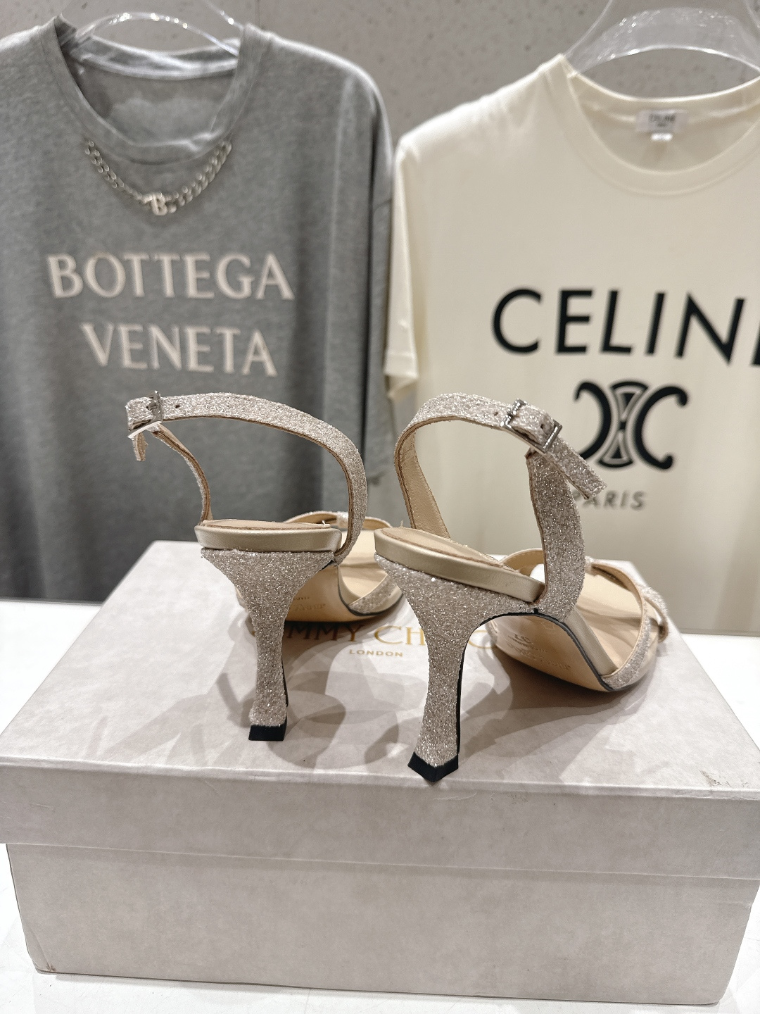 高版本出厂  JIMMY CHOO*｜JC/吉米周2026ss新款简约仙女风高跟鞋凉鞋原版套楦，完美的线