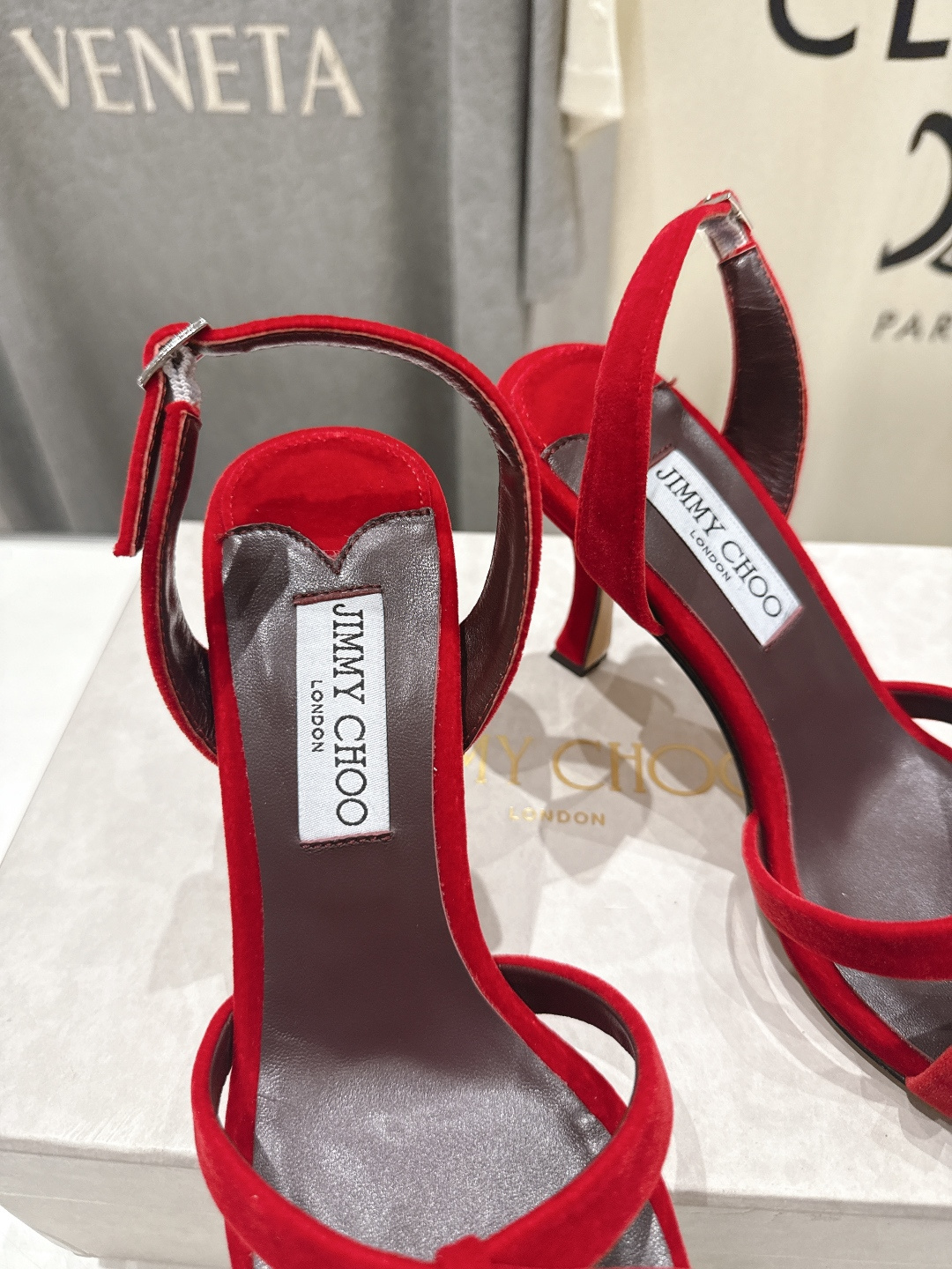 高版本出厂  JIMMY CHOO*｜JC/吉米周2026ss新款简约仙女风高跟鞋凉鞋原版套楦，完美的线