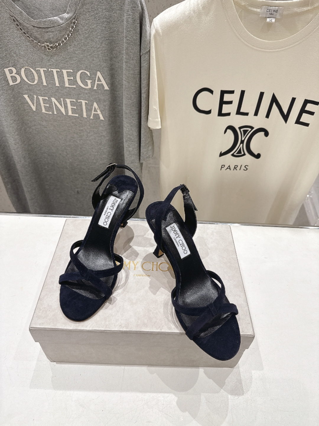 高版本出厂  JIMMY CHOO*｜JC/吉米周2026ss新款简约仙女风高跟鞋凉鞋原版套楦，完美的线