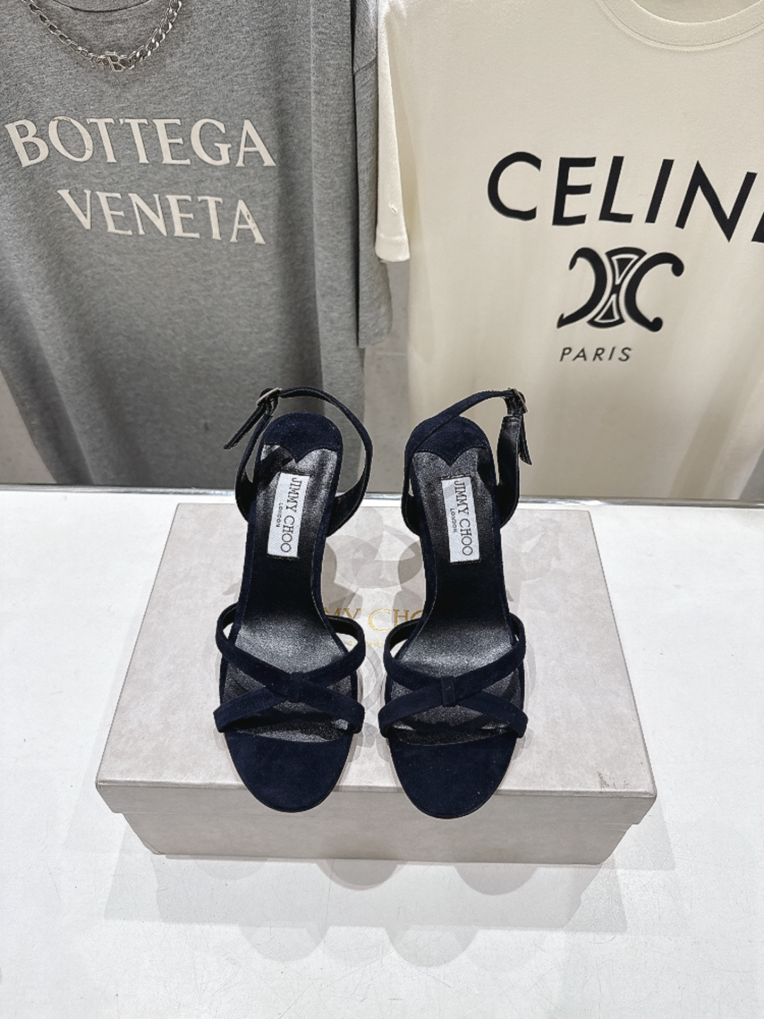 高版本出厂  JIMMY CHOO*｜JC/吉米周2026ss新款简约仙女风高跟鞋凉鞋原版套楦，完美的线