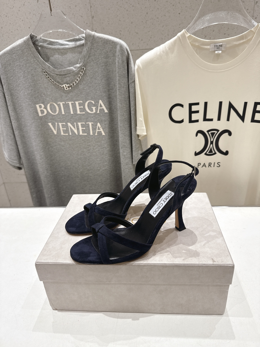 高版本出厂  JIMMY CHOO*｜JC/吉米周2026ss新款简约仙女风高跟鞋凉鞋原版套楦，完美的线