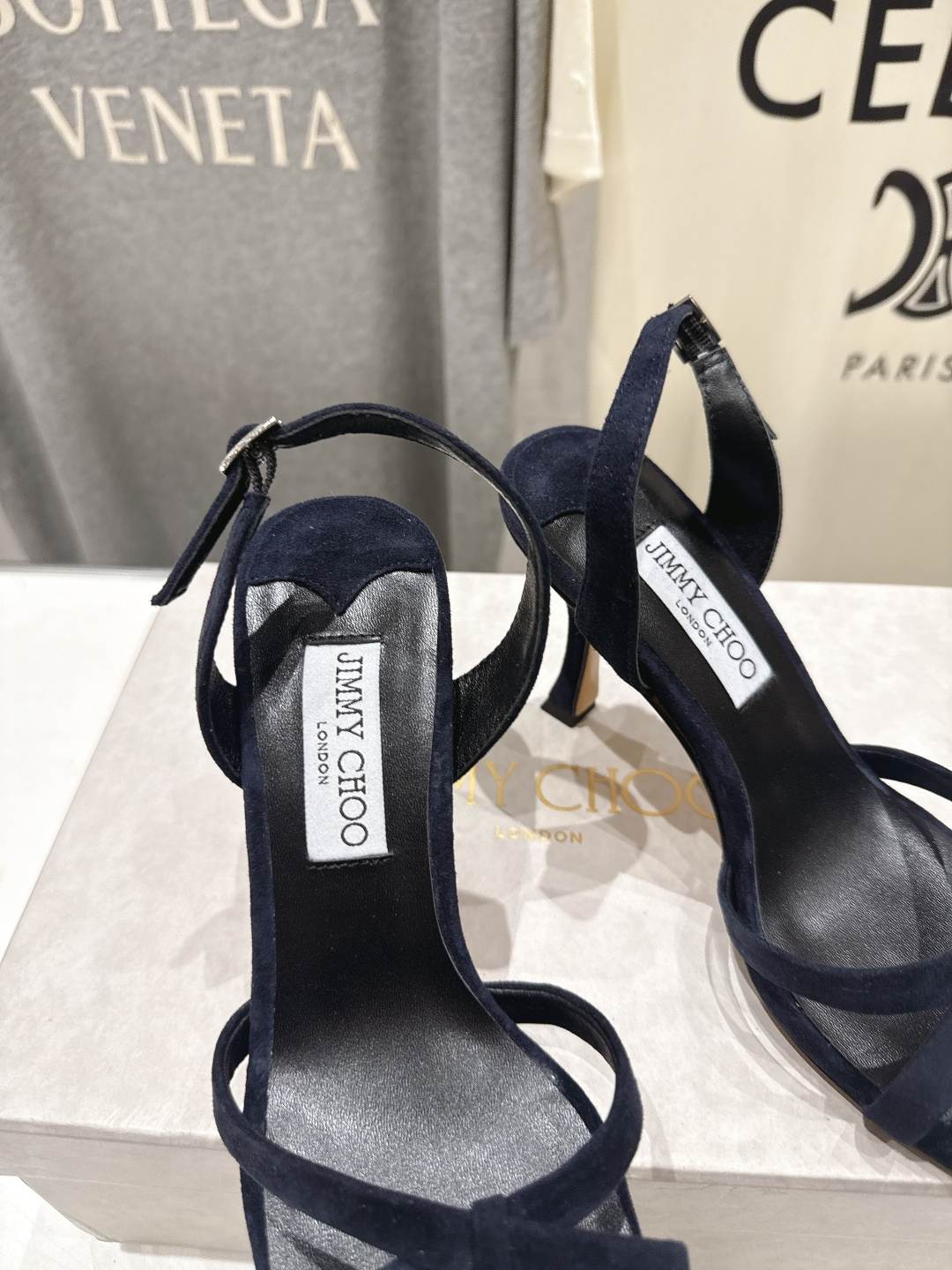 高版本出厂  JIMMY CHOO*｜JC/吉米周2026ss新款简约仙女风高跟鞋凉鞋原版套楦，完美的线