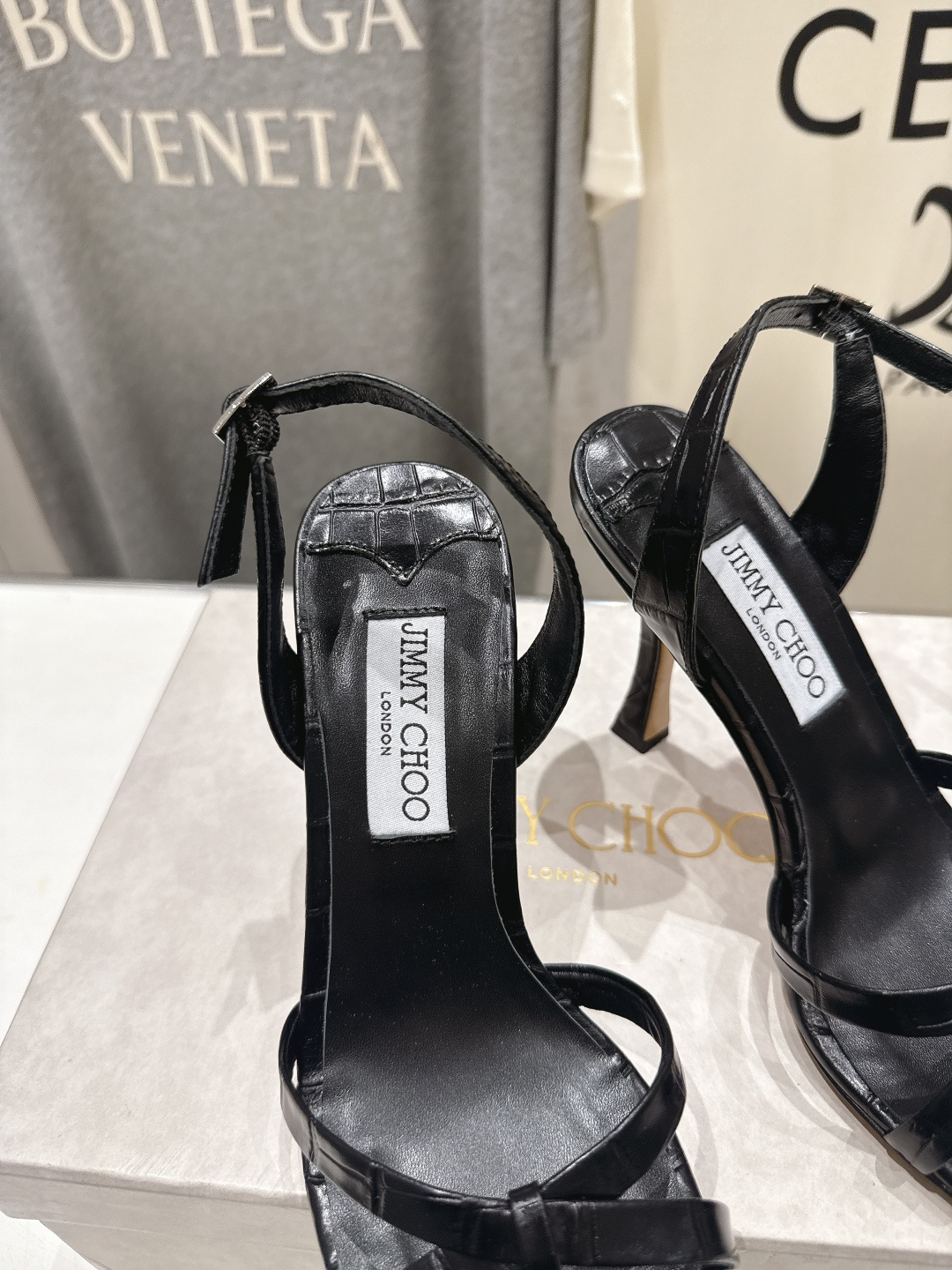高版本出厂  JIMMY CHOO*｜JC/吉米周2026ss新款简约仙女风高跟鞋凉鞋原版套楦，完美的线