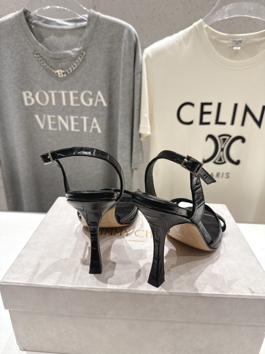高版本出厂  JIMMY CHOO*｜JC/吉米周2026ss新款简约仙女风高跟鞋凉鞋原版套楦，完美的线