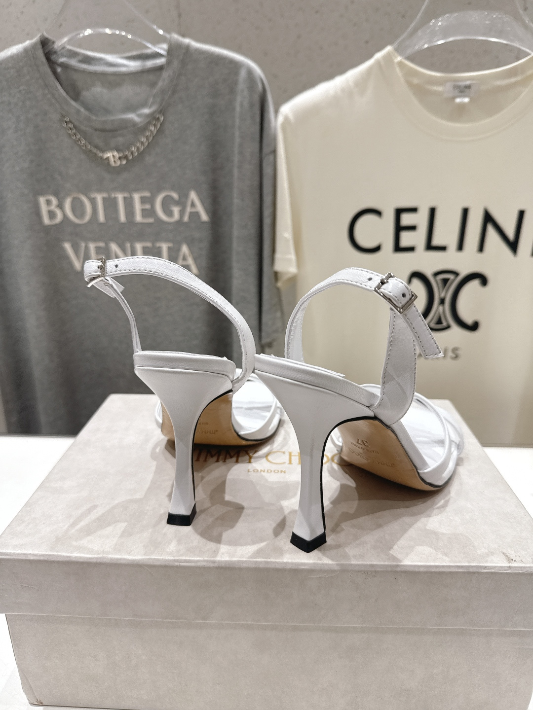 高版本出厂  JIMMY CHOO*｜JC/吉米周2026ss新款简约仙女风高跟鞋凉鞋原版套楦，完美的线