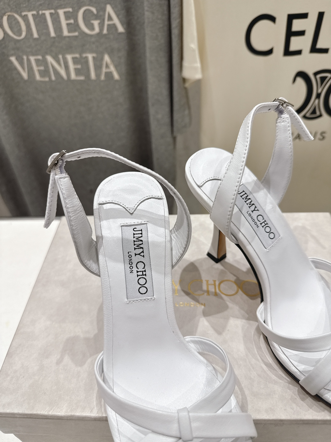 高版本出厂  JIMMY CHOO*｜JC/吉米周2026ss新款简约仙女风高跟鞋凉鞋原版套楦，完美的线