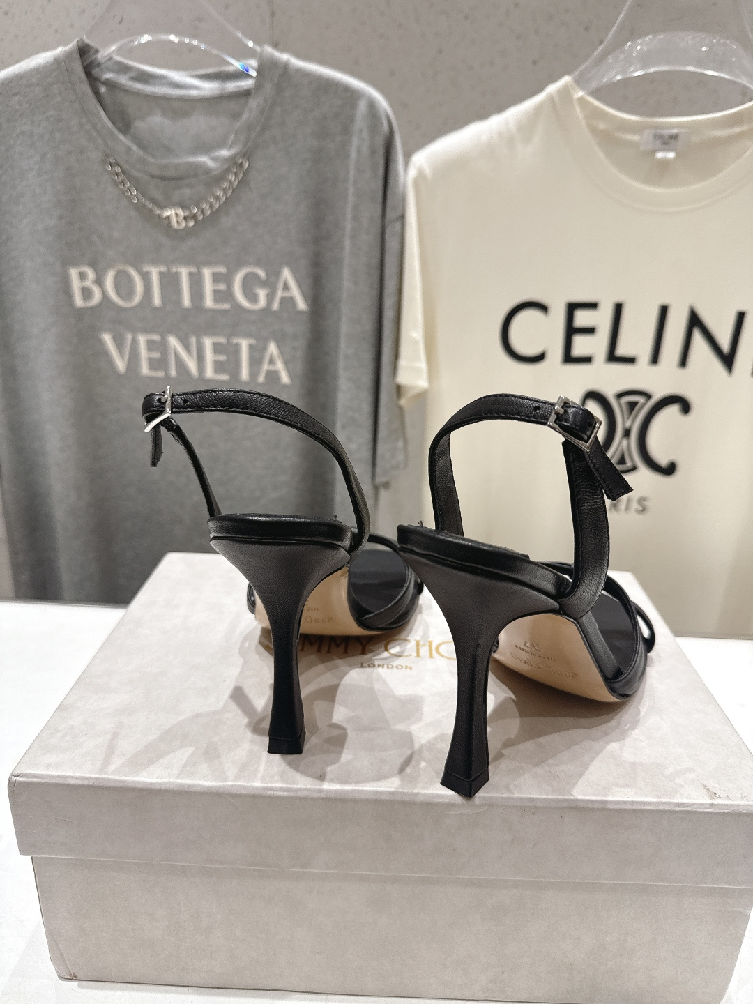 高版本出厂  JIMMY CHOO*｜JC/吉米周2026ss新款简约仙女风高跟鞋凉鞋原版套楦，完美的线