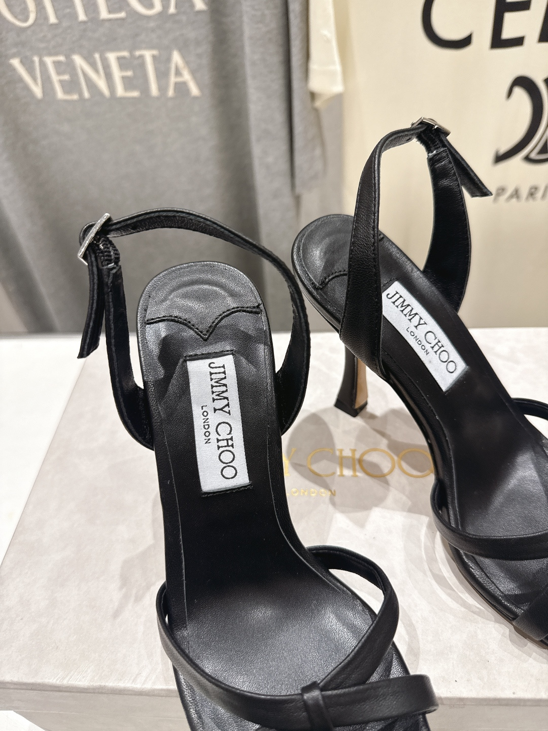 高版本出厂  JIMMY CHOO*｜JC/吉米周2026ss新款简约仙女风高跟鞋凉鞋原版套楦，完美的线