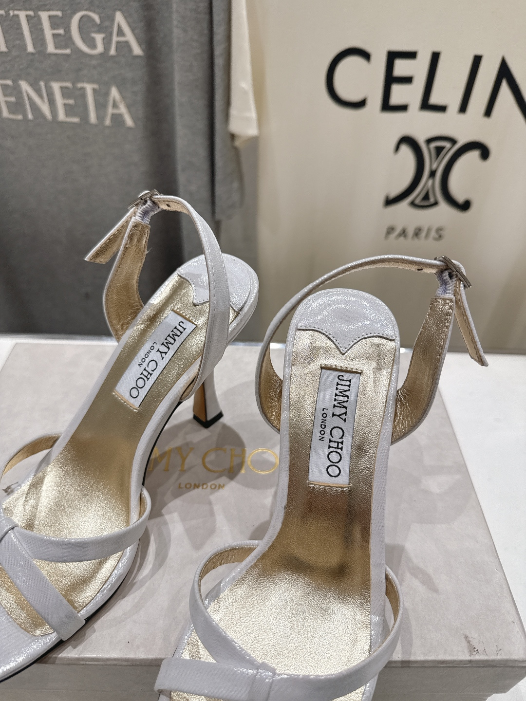 高版本出厂  JIMMY CHOO*｜JC/吉米周2026ss新款简约仙女风高跟鞋凉鞋原版套楦，完美的线