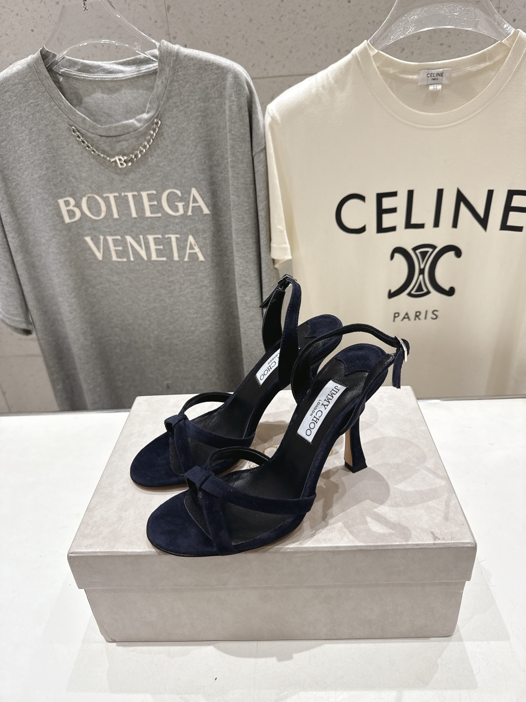高版本出厂  JIMMY CHOO*｜JC/吉米周2026ss新款简约仙女风高跟鞋凉鞋原版套楦，完美的线