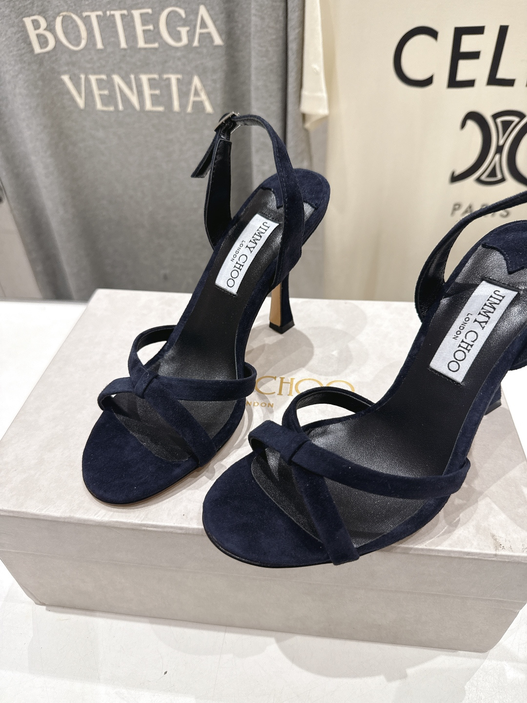 高版本出厂  JIMMY CHOO*｜JC/吉米周2026ss新款简约仙女风高跟鞋凉鞋原版套楦，完美的线