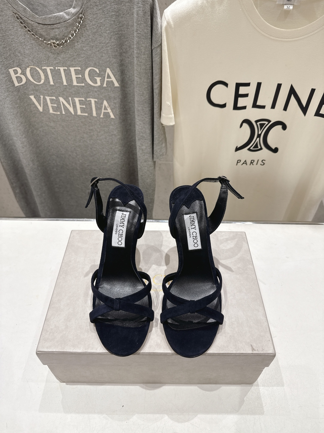 高版本出厂  JIMMY CHOO*｜JC/吉米周2026ss新款简约仙女风高跟鞋凉鞋原版套楦，完美的线