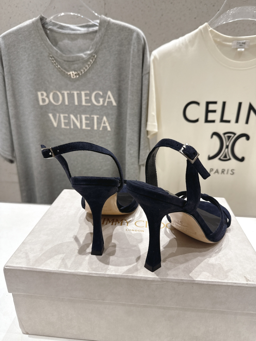 高版本出厂  JIMMY CHOO*｜JC/吉米周2026ss新款简约仙女风高跟鞋凉鞋原版套楦，完美的线