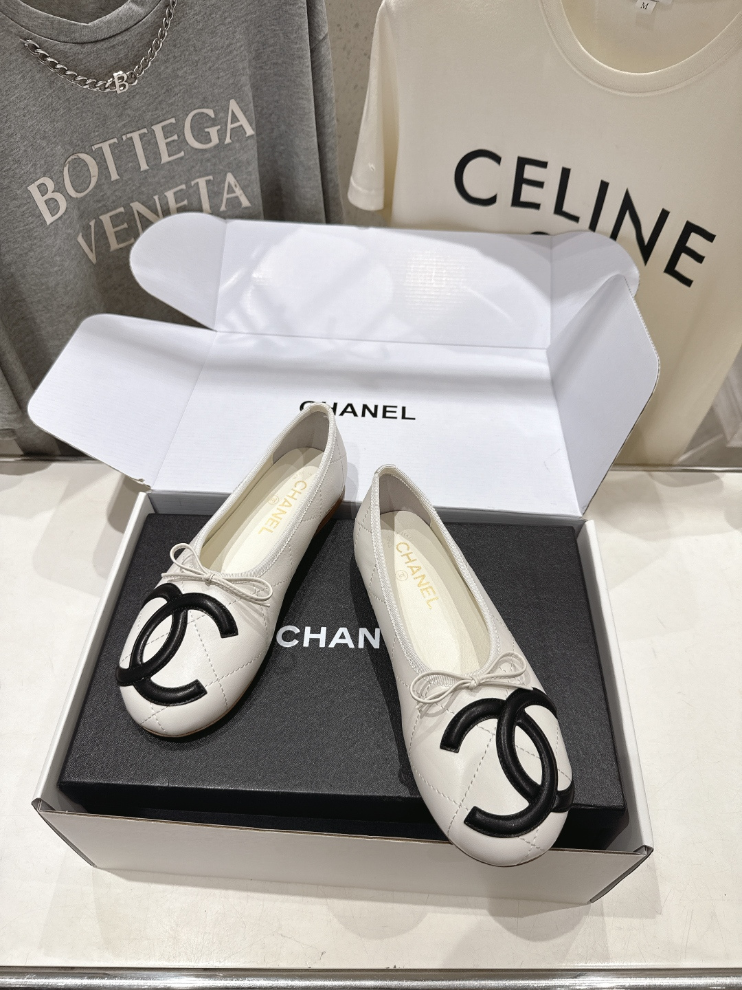 高版本出厂 CHANEL*香奈儿F022 ｜小香2026/𝐒𝐒 𝐧𝐞𝐰新款玛丽珍平底鞋康鹏鞋芭蕾舞鞋法式