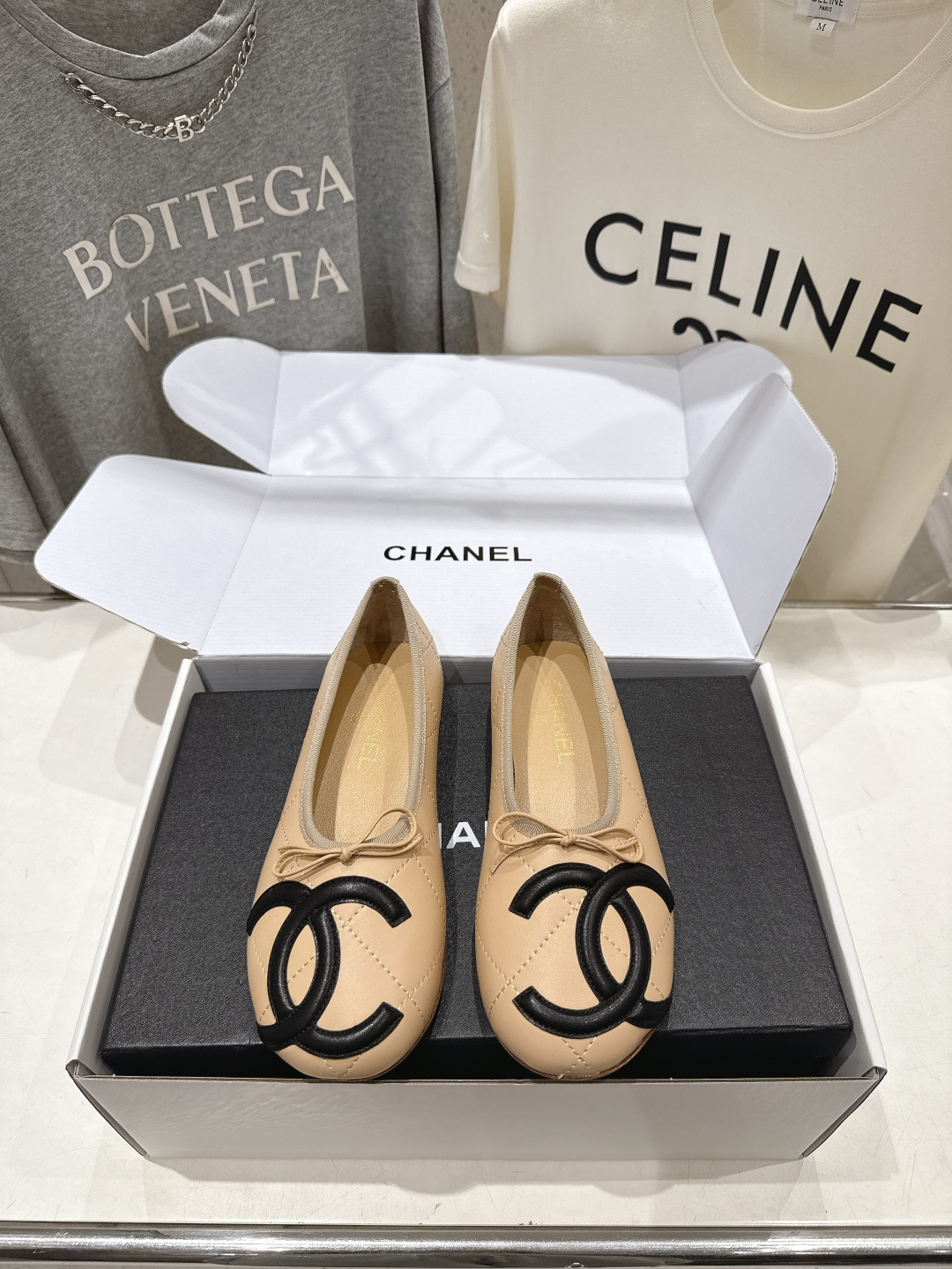 高版本出厂 CHANEL*香奈儿F022 ｜小香2026/𝐒𝐒 𝐧𝐞𝐰新款玛丽珍平底鞋康鹏鞋芭蕾舞鞋法式