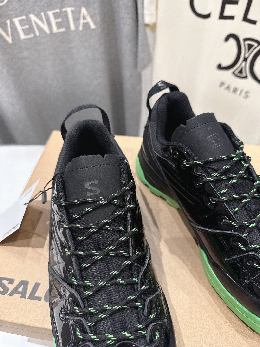 高版本出厂  情侣款 Salomon萨洛蒙F055 2026ss最新款休闲运动鞋厚底登山德比鞋跑步鞋～男